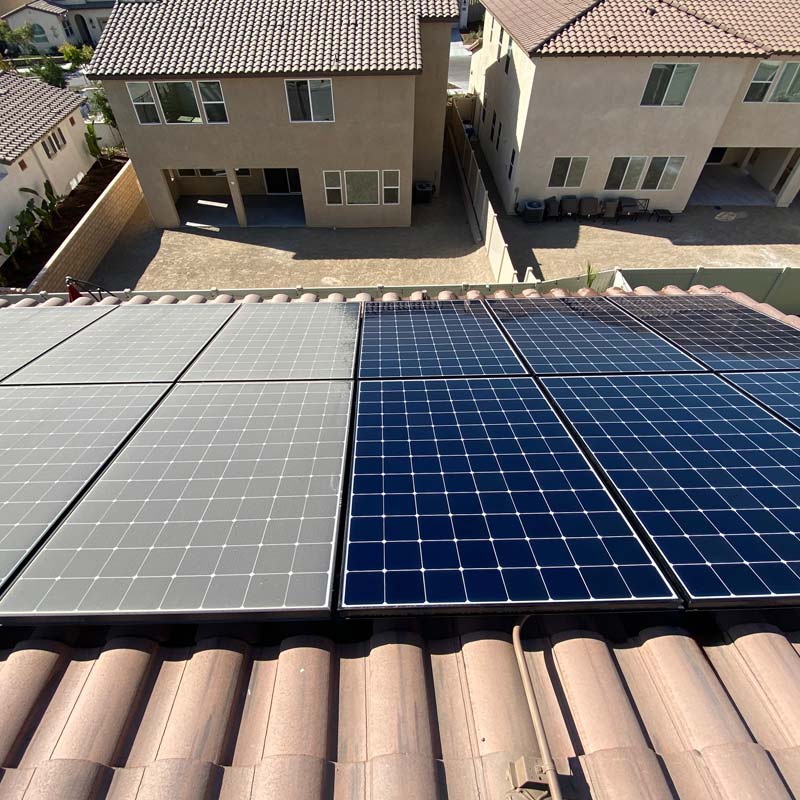 residential solar panel cleaning clairemont