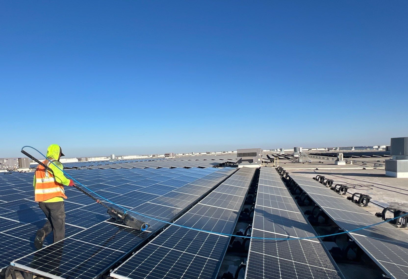 Commercial Solar Panel Cleaning Safety Standards